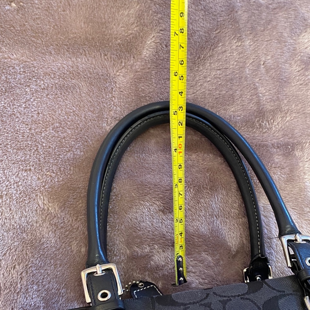 Coach Black Satchel - Picture 5 of 13